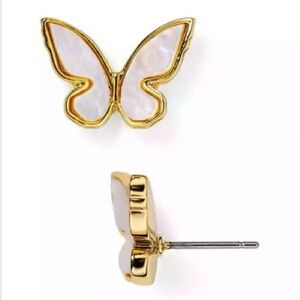 KATE SPADE NEW YORK ♠️ BUTTERFLY PEARL EARRINGS